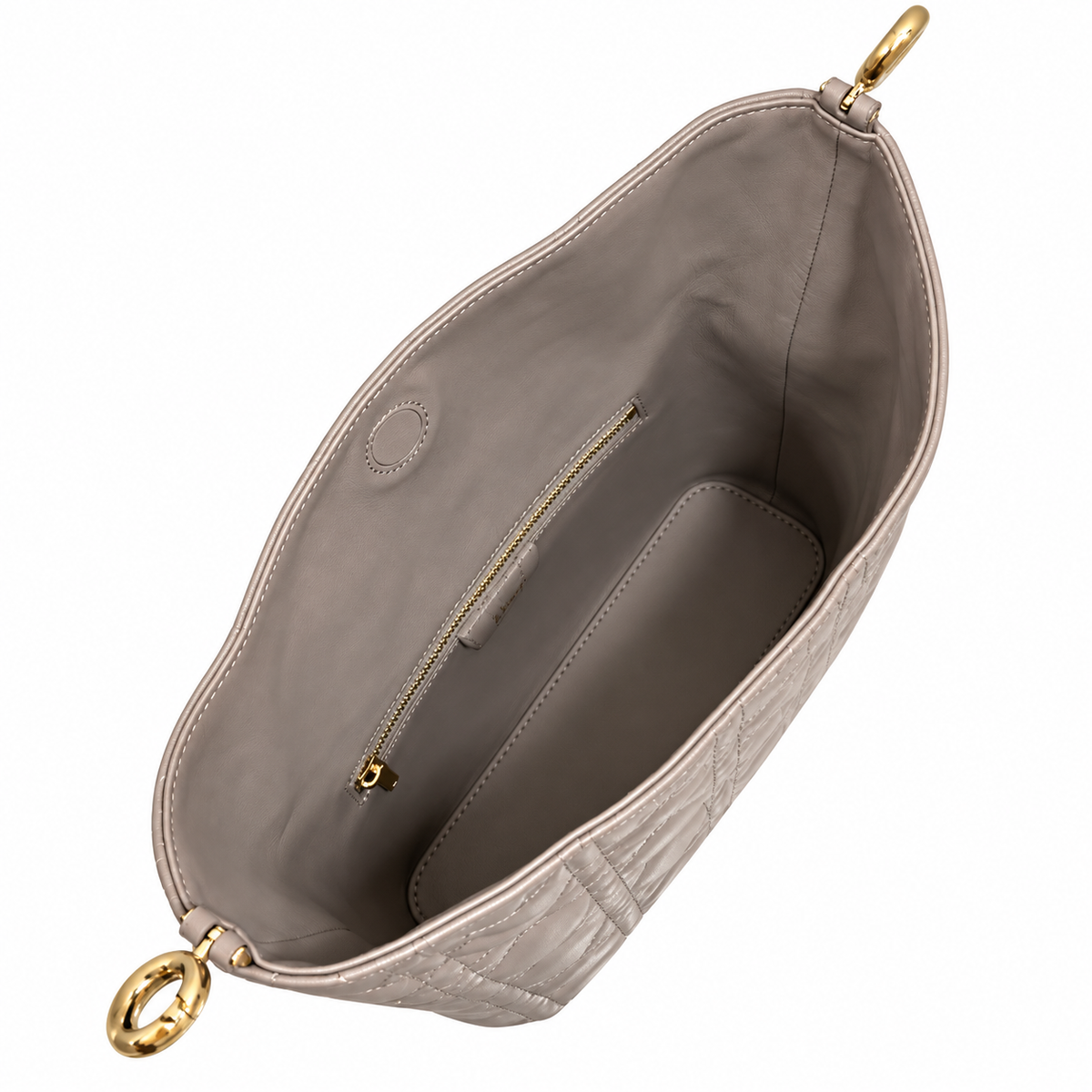 Dior Lady Dior Patent Crossbody Bag