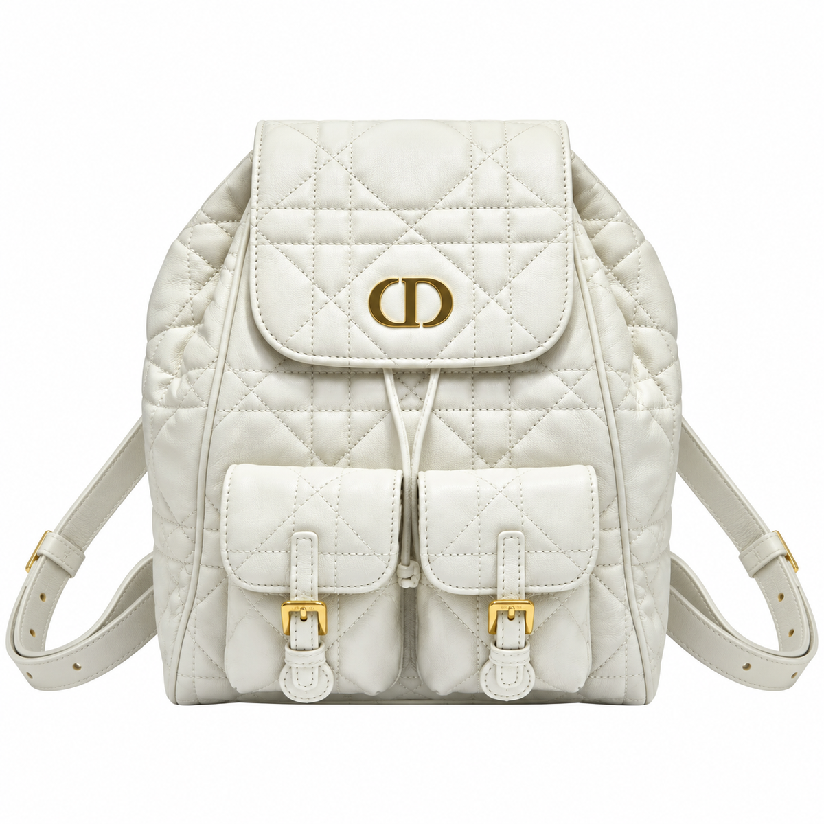 Dior Cannage Quilted Commuter Backpack 23cm