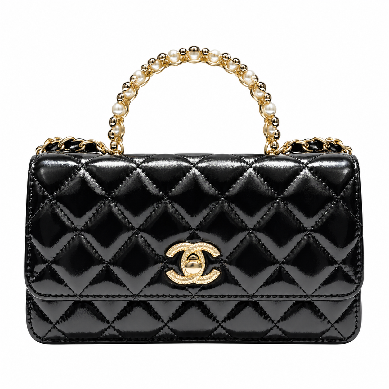 Chanel Quilted Rectangular Mini Bag 18.5×11×6cm