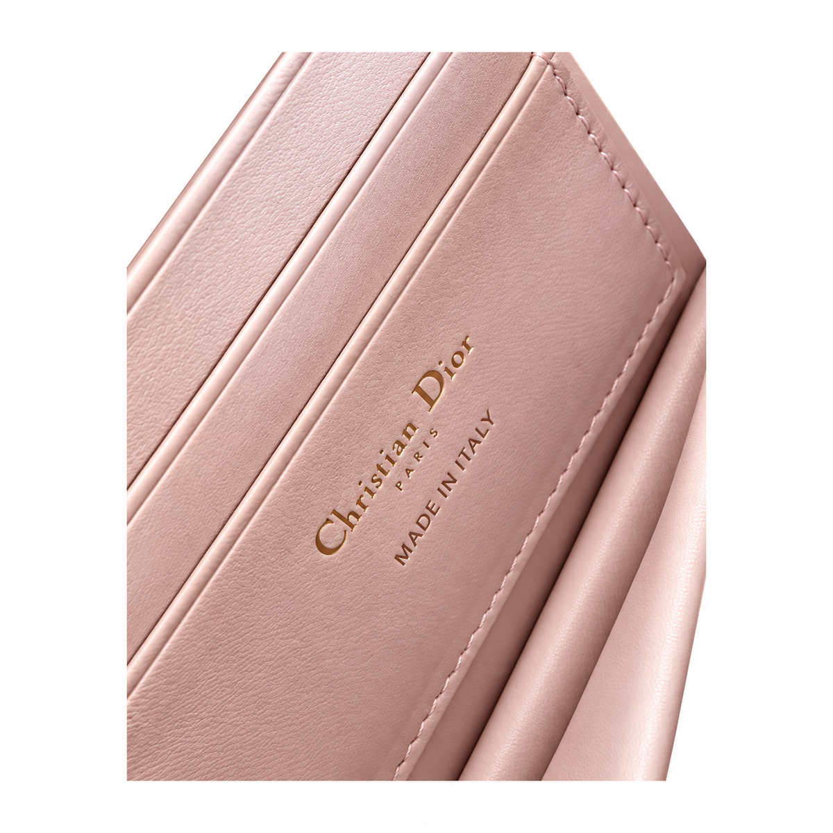 Dior Cannage Quilted Flat Crossbody Bag 21cm
