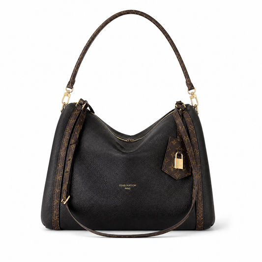 Louis Vuitton Black Hobo Bag