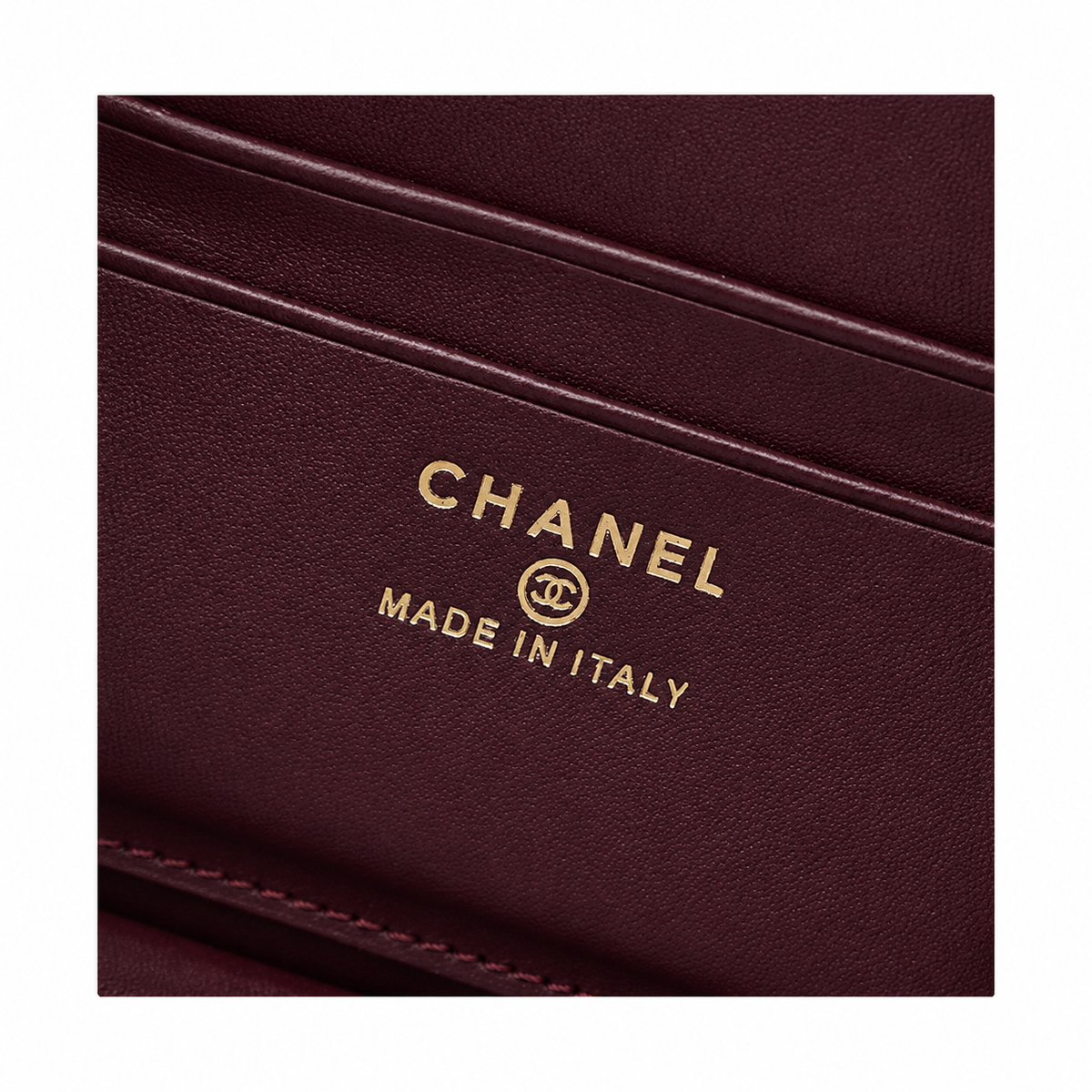 Chanel Deep Plum Lizard-Embossed Mini Top-Handle Bag | Tonal Chain, Gold Zip & CC Badge