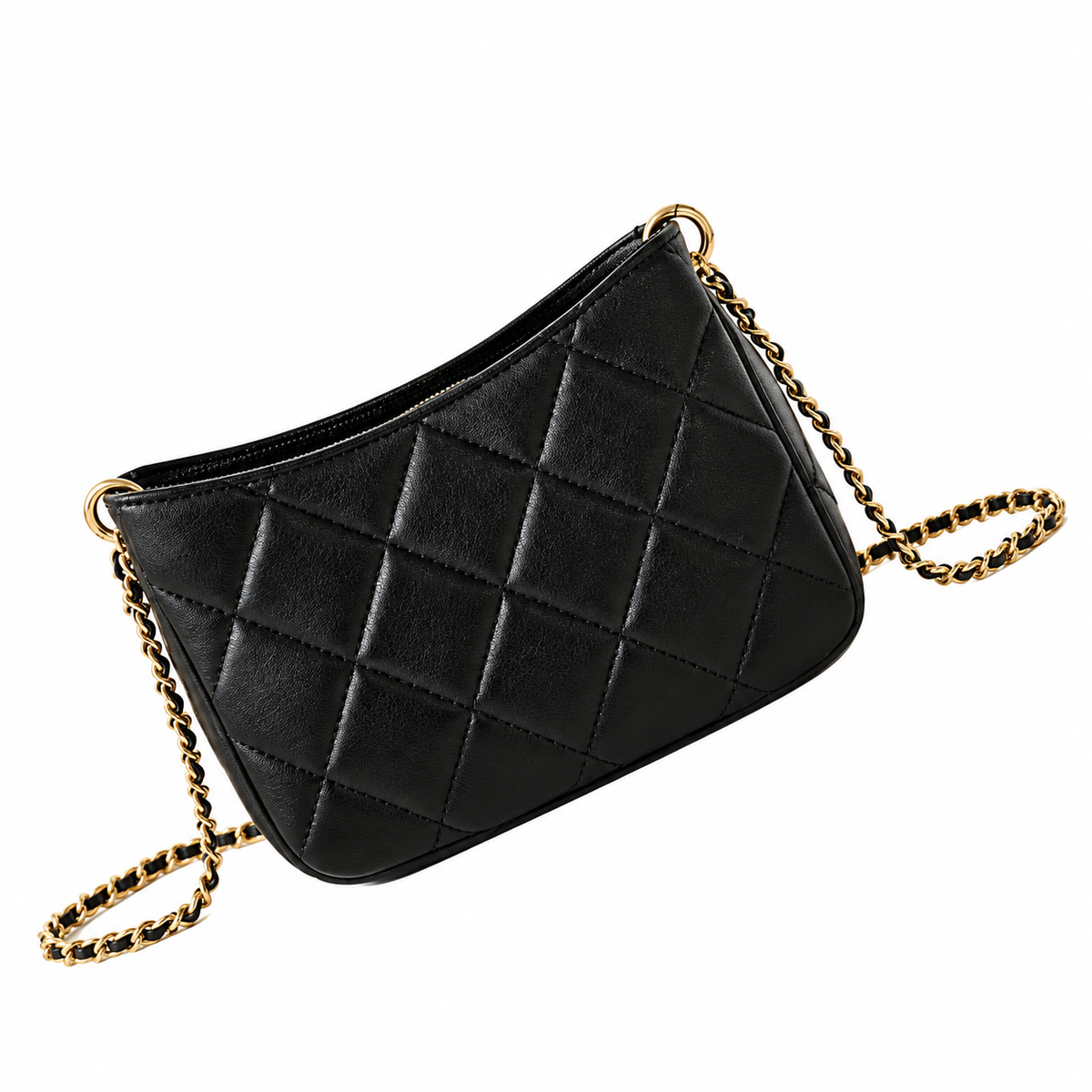 Chanel Quilted Mini Pochette Bag 13×18×7cm