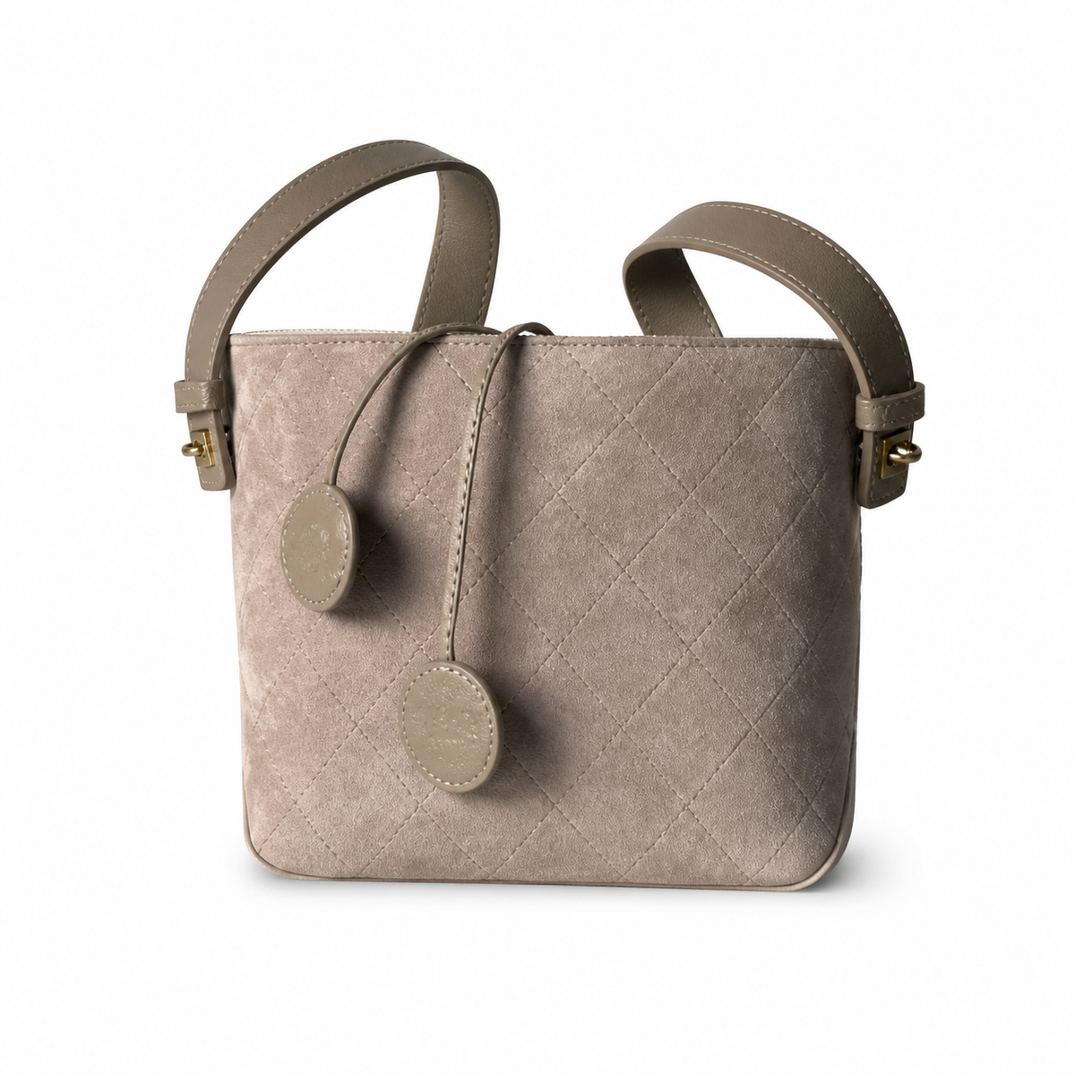 Chanel CC Quilted Top Handle Bag | Detachable Chain & Gold — 27cm