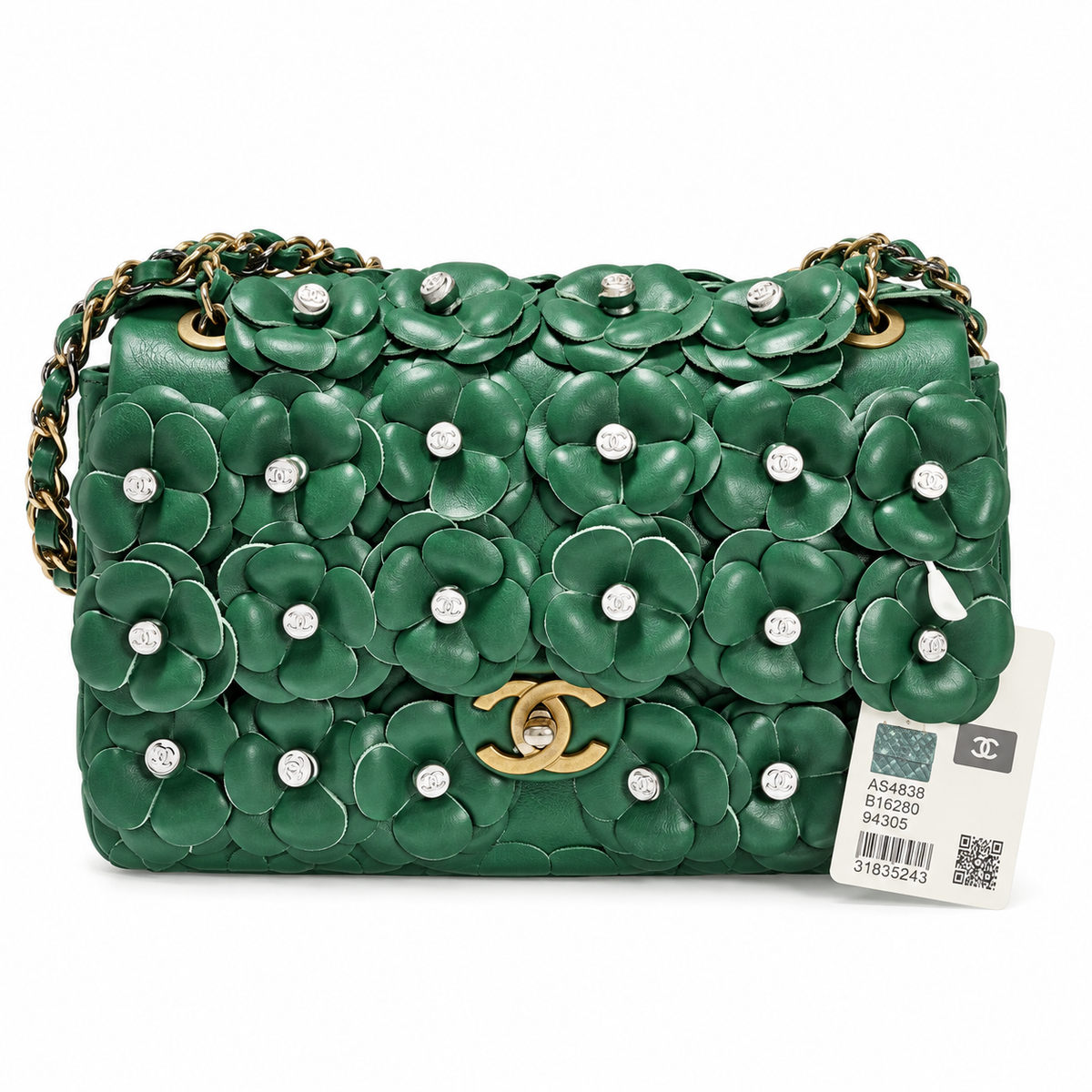 Chanel Quilted Chain Shoulder Bag 25cm