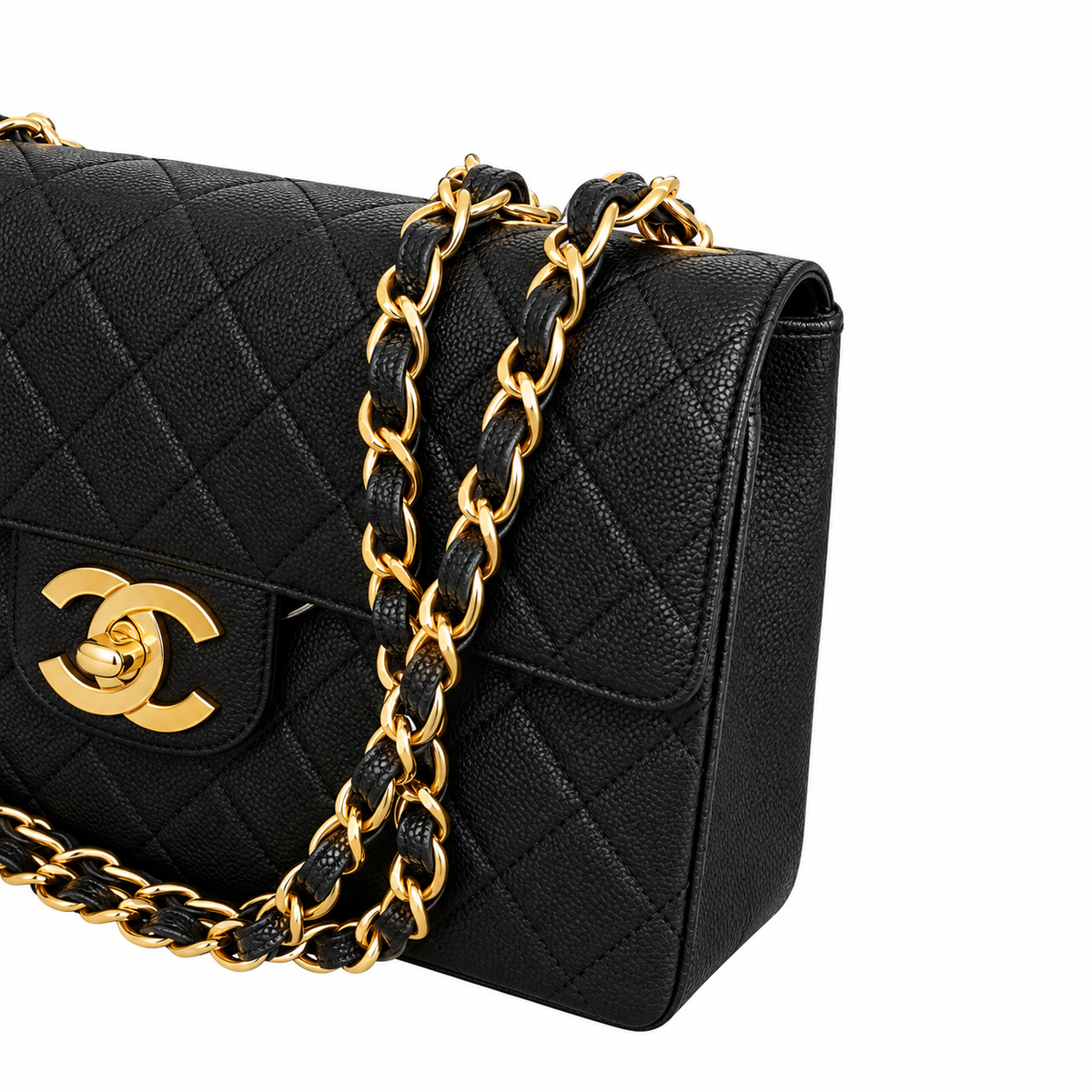 Chanel Large Quilted Shoulder Bag 30cm