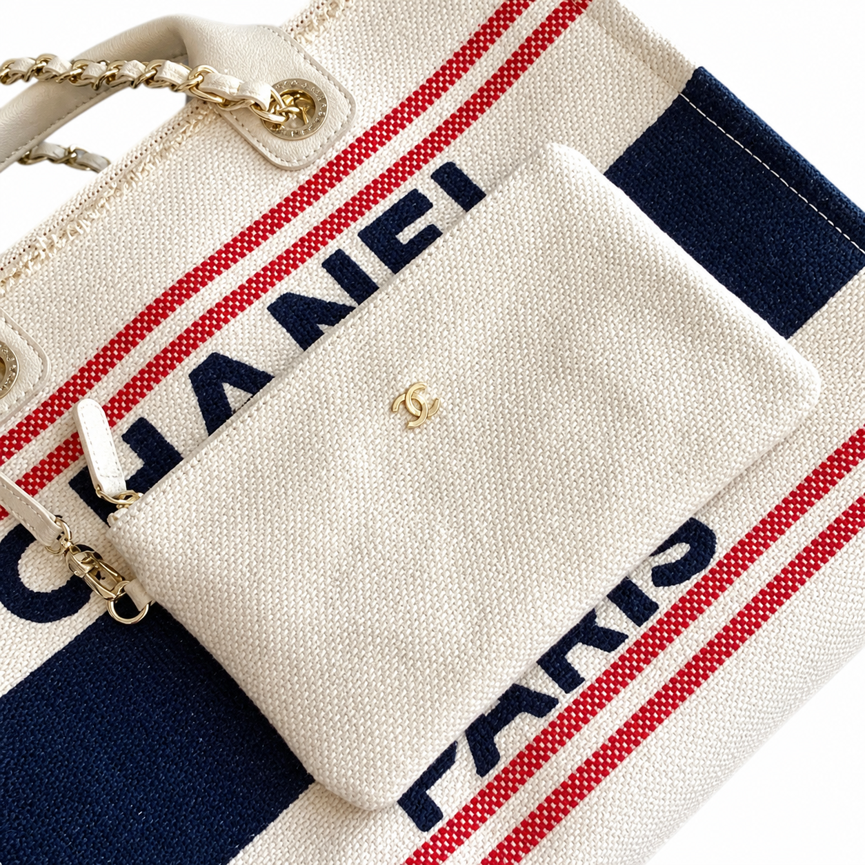 Chanel Classic Quilted Flap Bag | CC Turn-Lock Leather Chain Strap — 38cm