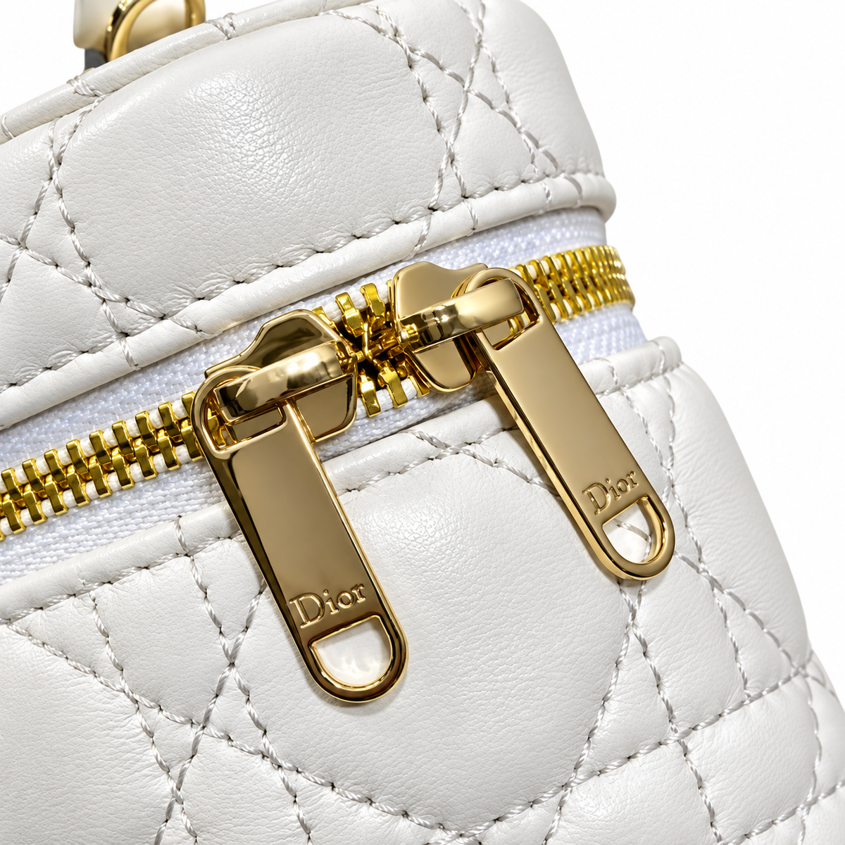 Dior Cannage Quilted Mini Shoulder Flap Bag 17.5cm