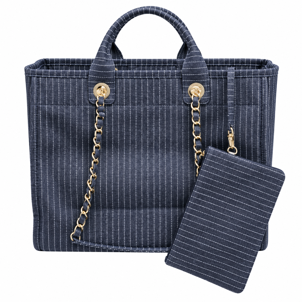 Chanel Quilted Large Tote Bag 38×32×18cm