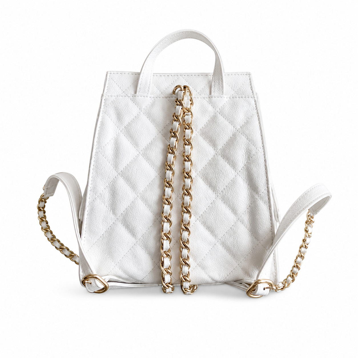 Chanel Classic Quilted Backpack – 23×23×14cm | Iconic CC Hardware, Leather-Woven Chain & Adjustable Straps | Luxury Backpack for School, Travel & Everyday Chic