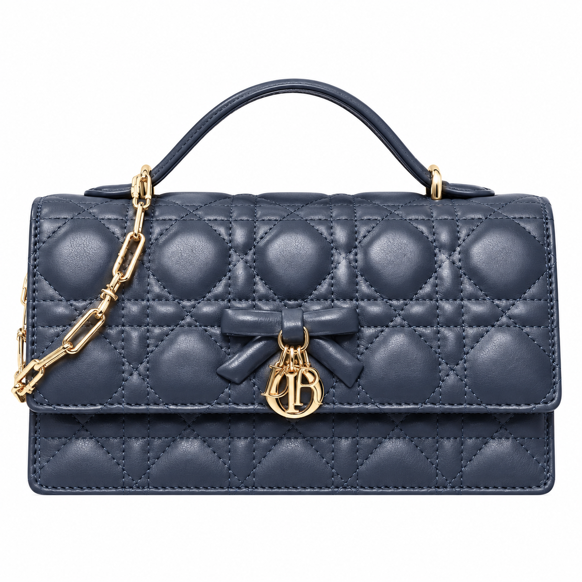 Dior Cannage Quilted Slim Crossbody Bag 21cm