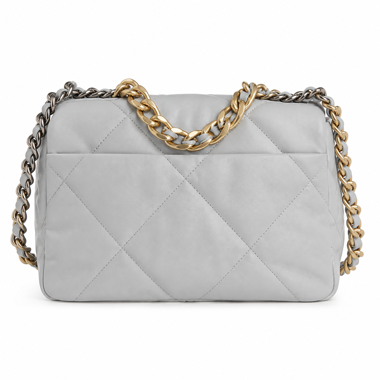 Chanel Classic Quilted Flap Bag | CC Turn-Lock Leather Chain Strap — 26cm