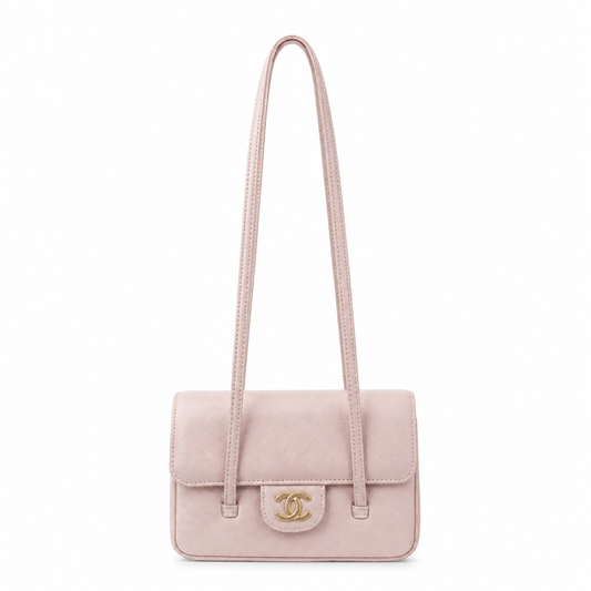 Chanel Classic Quilted Mini Flap Bag | CC Turn-Lock Chain Strap — 17cm