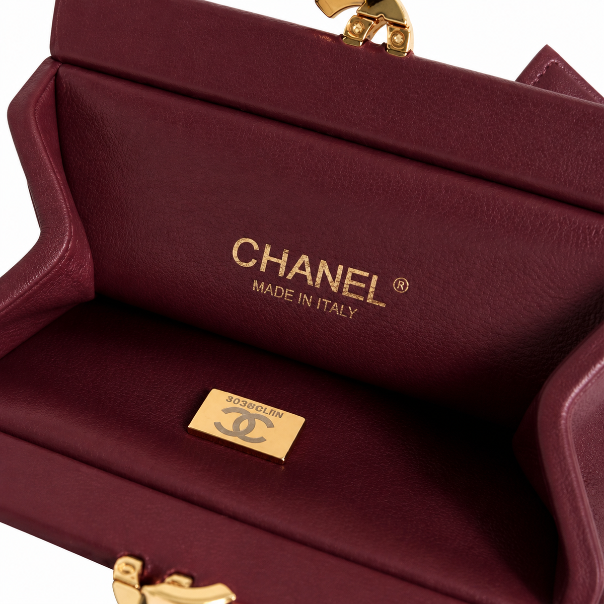 Chanel Large Hobo Bag Warm Beige Diamond-Quilted Lambskin | Burgundy Interior & Gold CC Clasp — 32cm