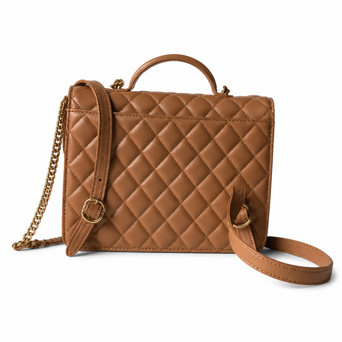 Chanel Classic Quilted Flap Bag | Iconic CC Turn-Lock, Leather-Woven Chain Strap, Shoulder, Crossbody & Underarm | Luxury Flap Bag for Evening, Travel & Everyday Chic