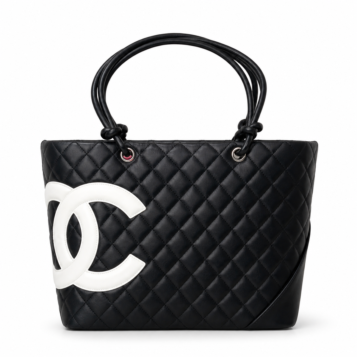 Chanel Quilted CC Top Handle Bag | Detachable Chain — 30cm
