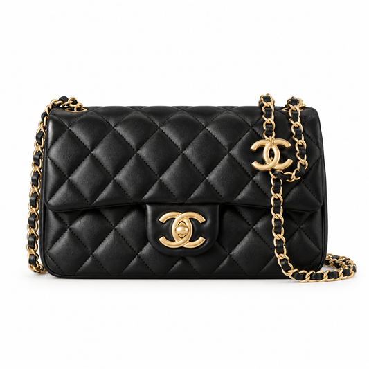 Chanel Quilted Mini Shoulder Bag 20×13×7cm