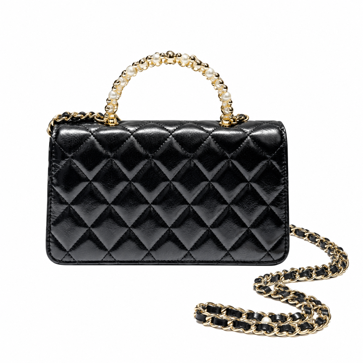 Chanel Quilted Rectangular Mini Bag 18.5×11×6cm