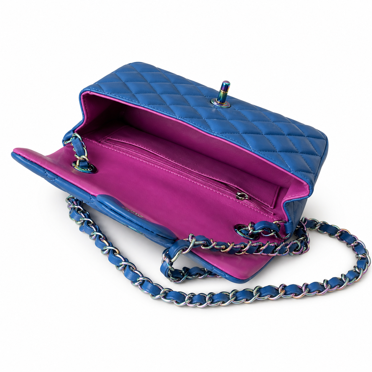 Chanel Classic Quilted Small Flap Bag | CC Hardware & Gold Chain — 20cm