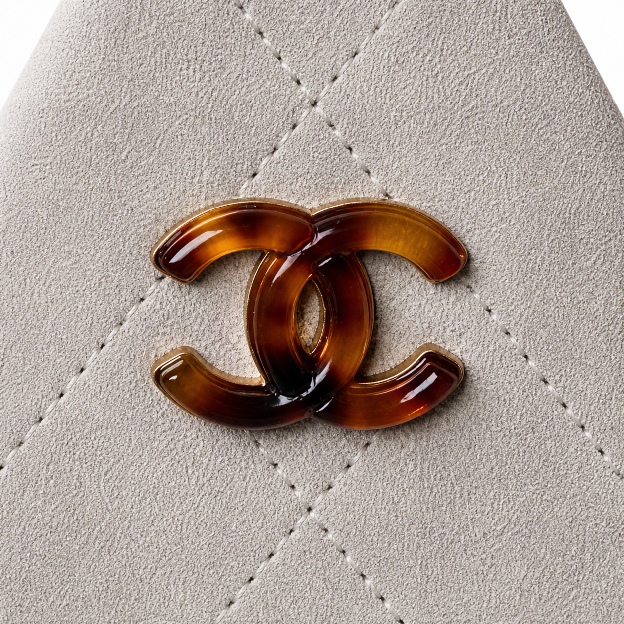 Chanel Classic Quilted Top Handle Handbag | CC Turn-Lock Chain Strap — 24cm