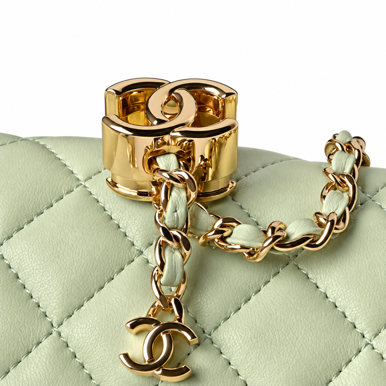 Chanel Quilted Flap Crossbody Bag 20×13×7cm