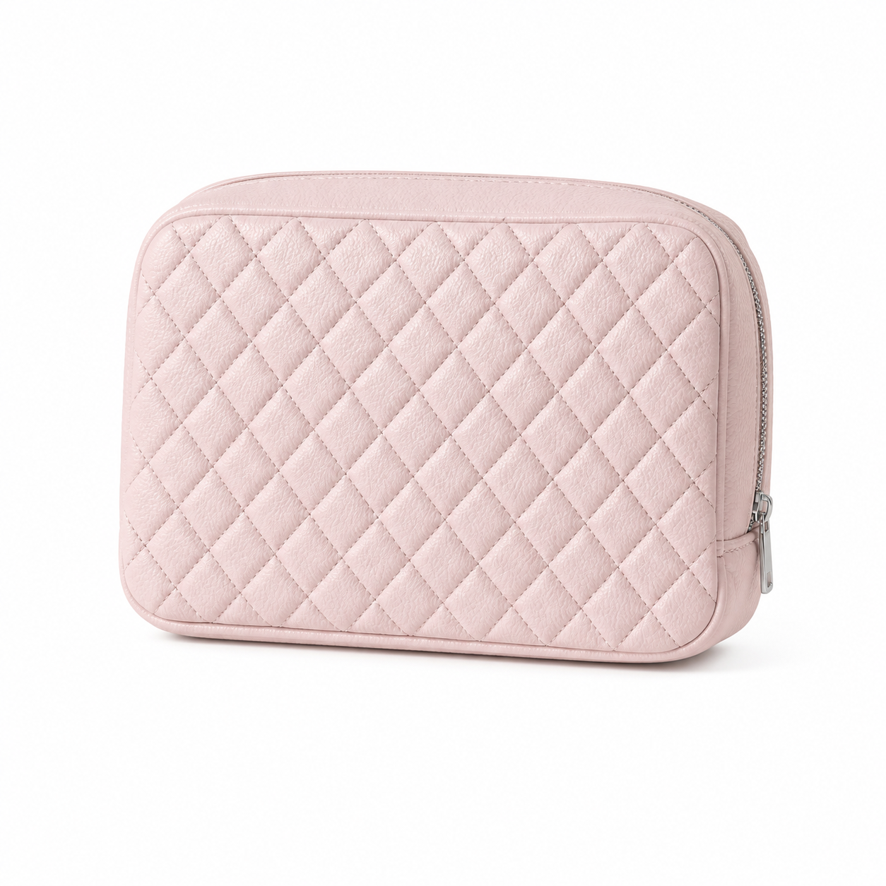 Chanel CC Quilted Vanity Case Bag | Built-In Mirror & Gold Chain — 25cm