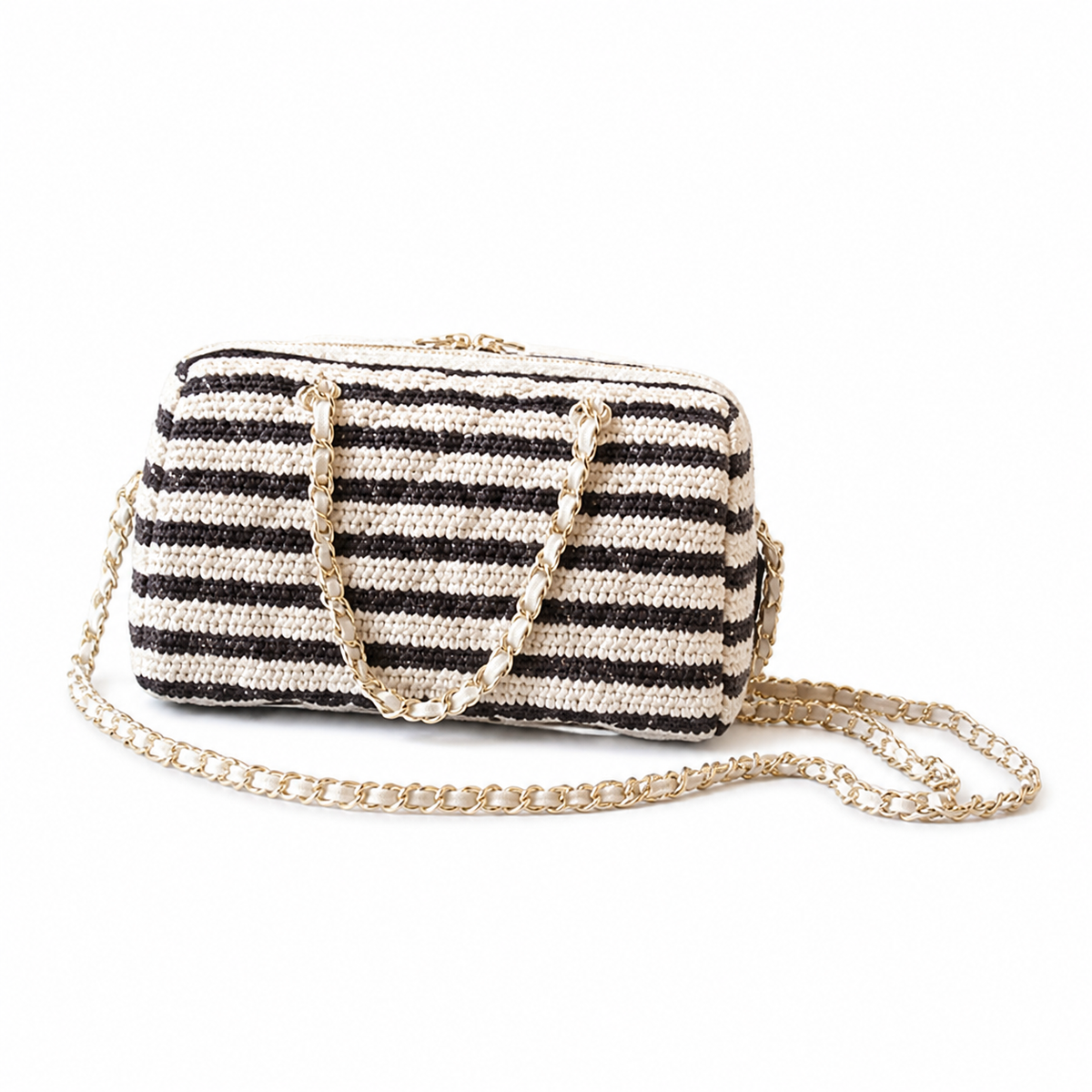 Chanel CC Quilted Mini Flap Bag | Gold Hardware & Chain — 18cm