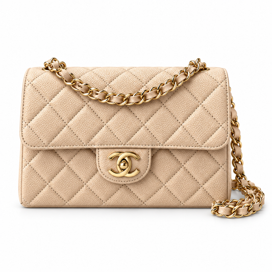 Chanel Quilted Slim Vertical Shoulder Bag 14×22×6.5cm