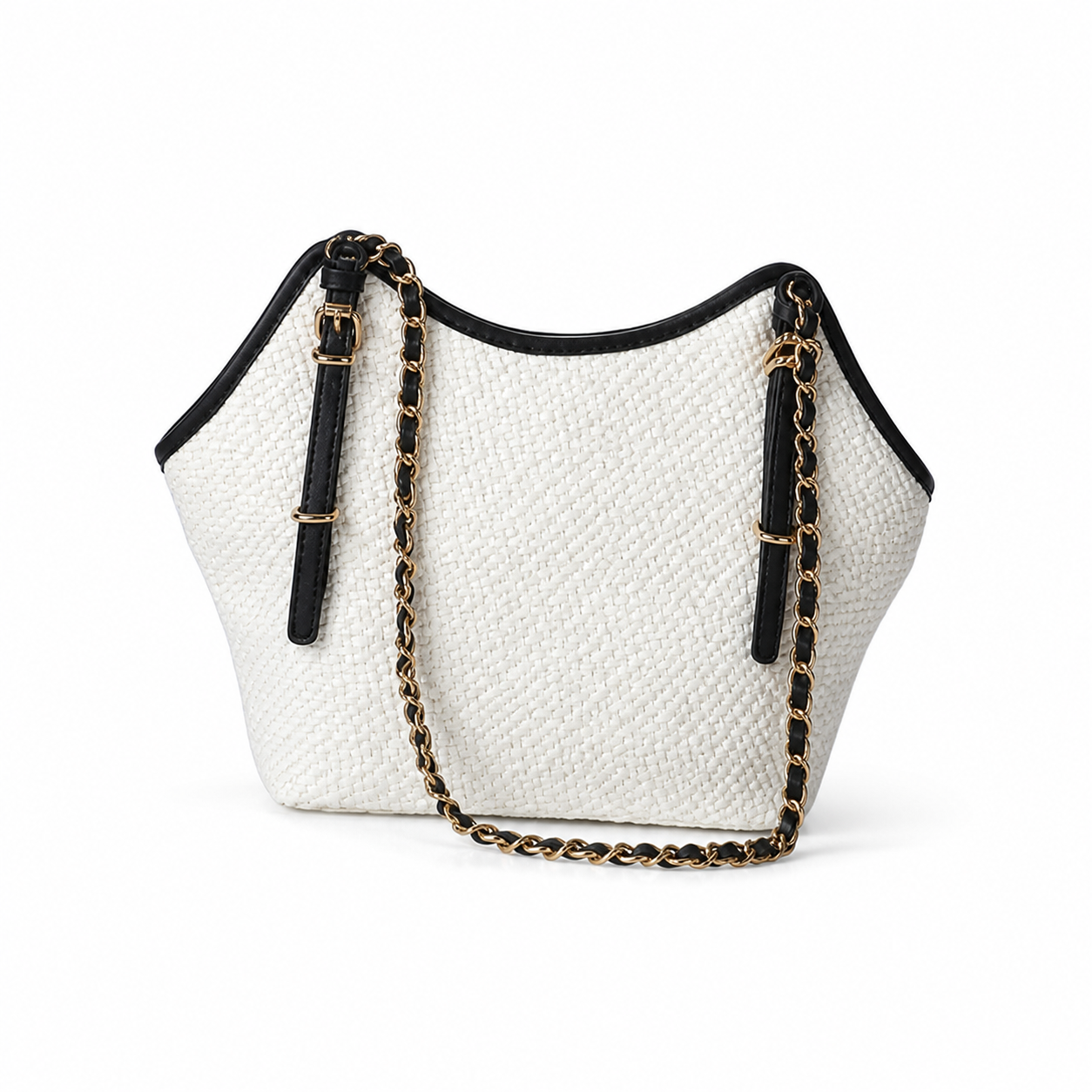 Chanel Classic Quilted Handbag | CC Hardware & Gold Chain — 28cm