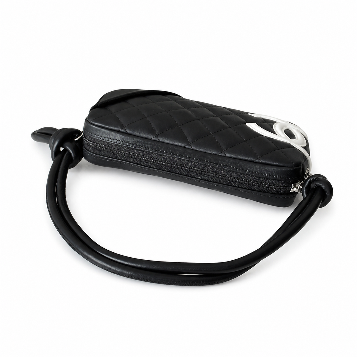 Chanel Quilted CC Mini Top Handle Evening Bag | Detachable Chain — 20cm