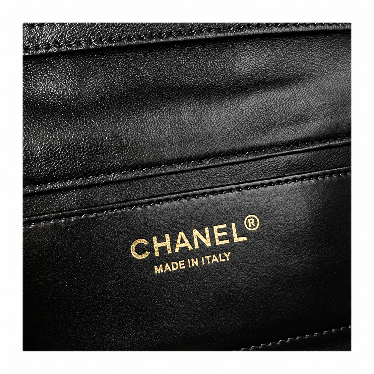 Chanel Bow Bag Ruched Lambskin Chain Shoulder Bag Black 22cm