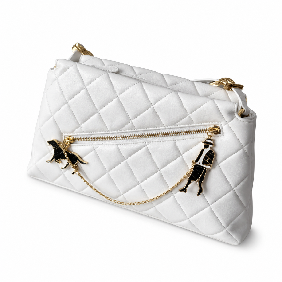 Chanel Classic Quilted Large Flap Bag | CC Hardware & Gold Chain — 29cm