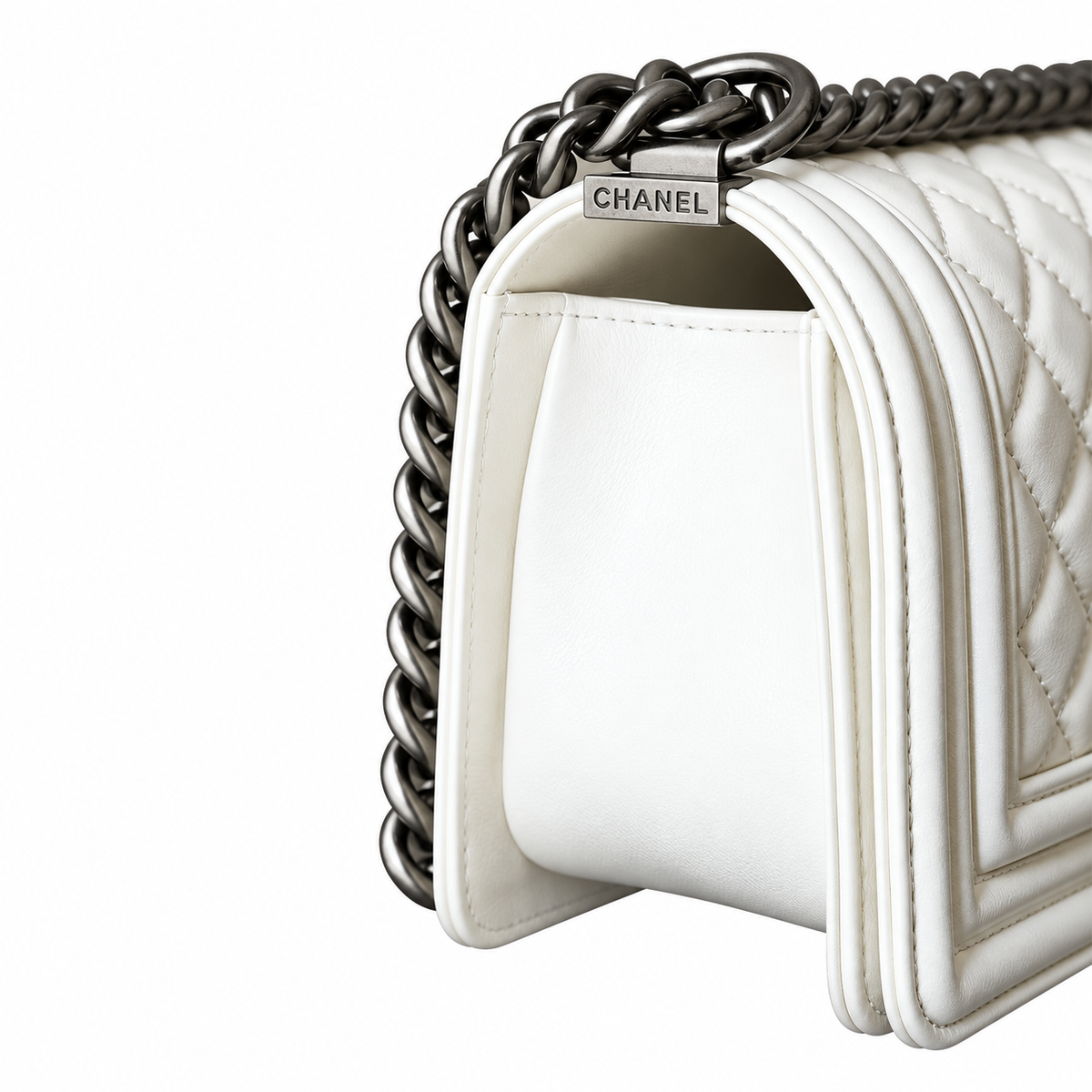 Chanel Quilted Evening Flap Bag 20cm