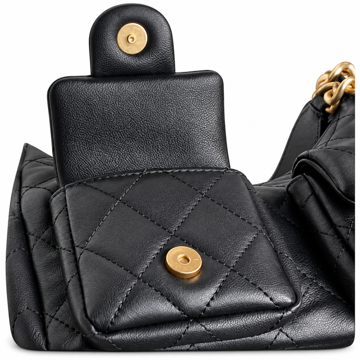 Chanel Quilted Flap Bag 22×31×15cm