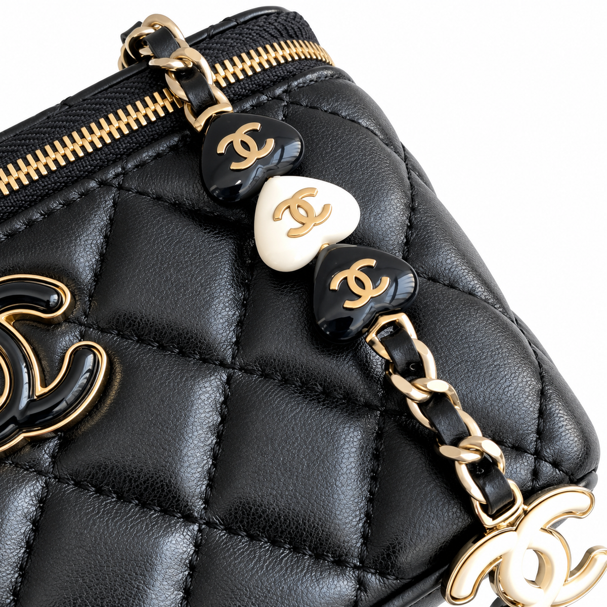 Chanel Quilted Mini Chain Wallet Bag 17×9.5×8cm