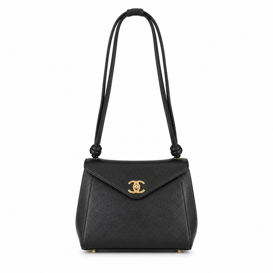 Chanel Classic Quilted Flap Bag | CC Hardware & Chain — 22cm