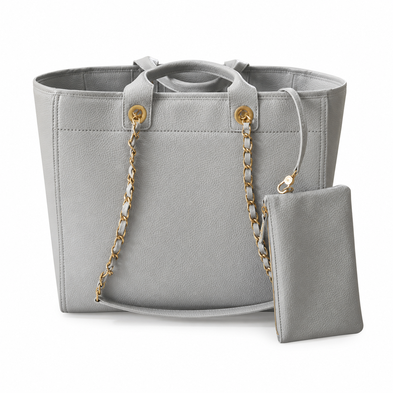Chanel Classic Quilted Flap Bag | CC Turn-Lock Leather Chain Strap — 30x50cm