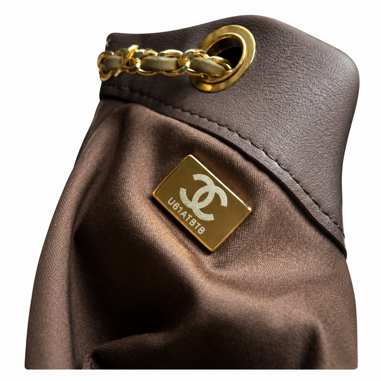 Chanel Classic Quilted Medium Handbag | CC Turn-Lock Leather Chain Strap — 20cm