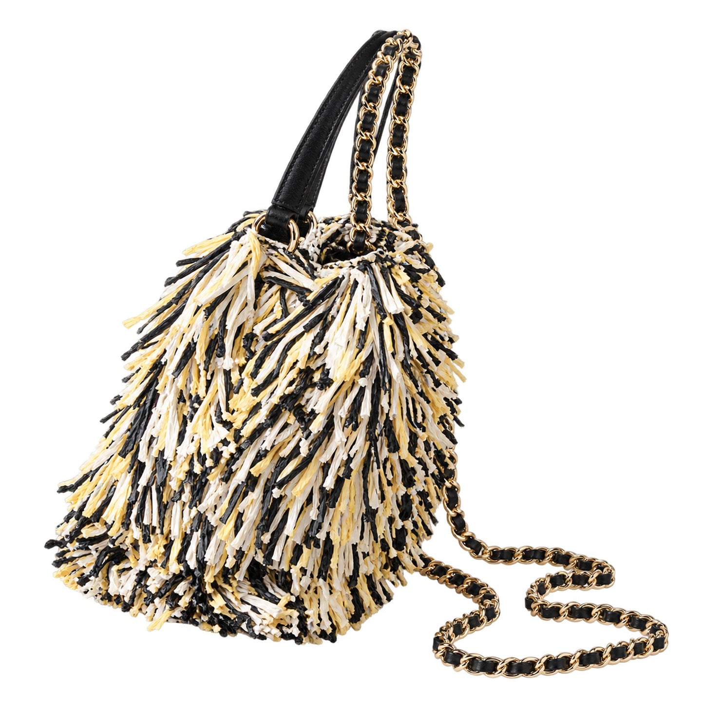 Chanel Classic Quilted Mini Flap Bag | CC Turn-Lock Leather Chain Strap — 13x19cm