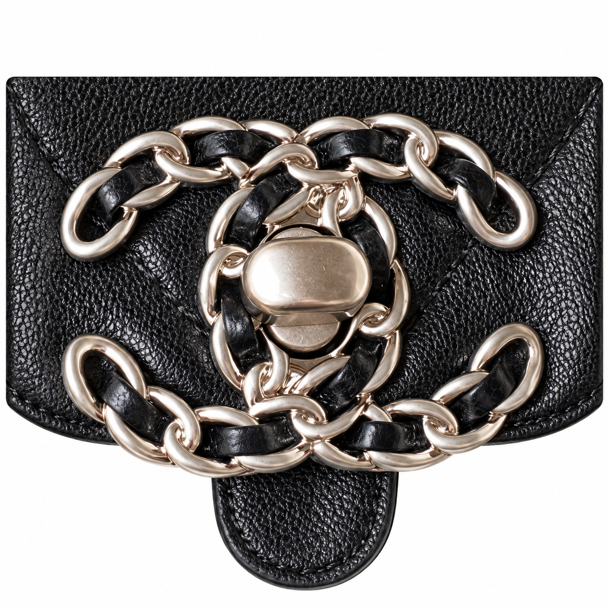 Chanel Quilted CC Backpack 26×22×16cm
