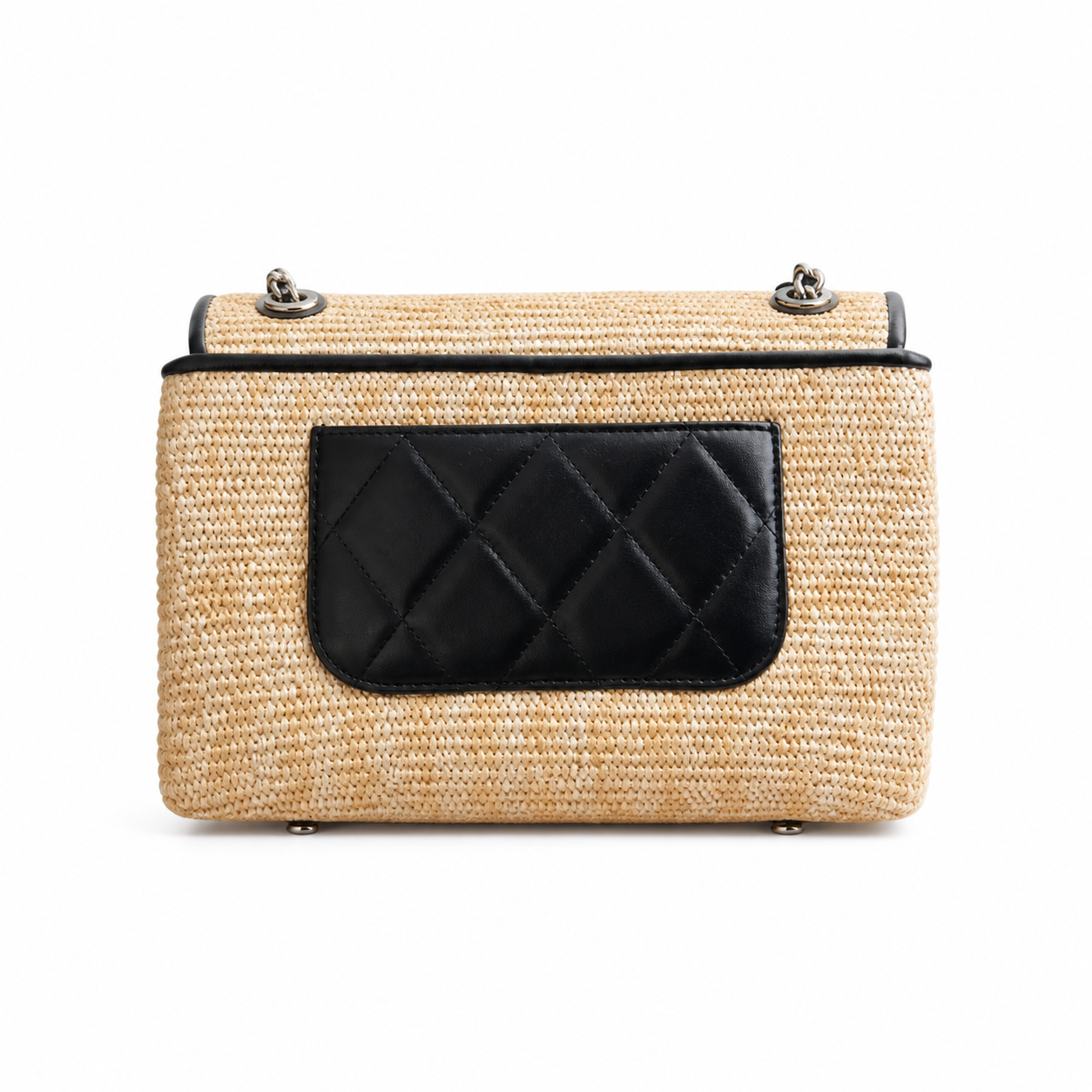 Chanel Classic Quilted Compact Flap Bag | CC Hardware & Gold Chain — 23cm