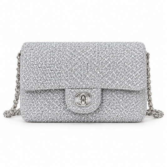 Chanel Quilted Chain Wallet Bag 12.5×20.5×6cm