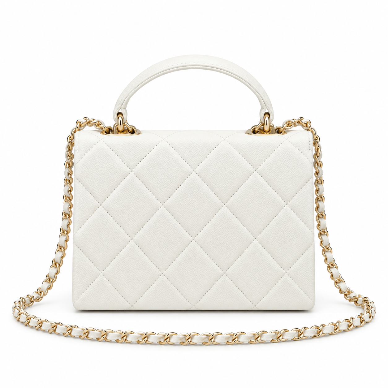 Chanel Quilted Caviar Mini Day Bag 16×21×9.5cm