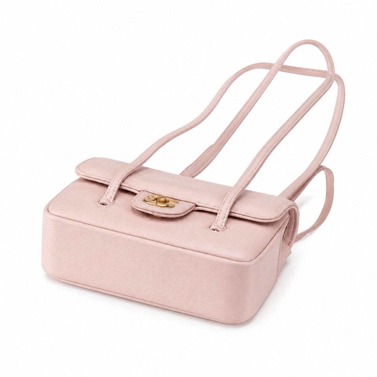 Chanel Classic Quilted Mini Flap Bag | CC Turn-Lock Chain Strap — 17cm