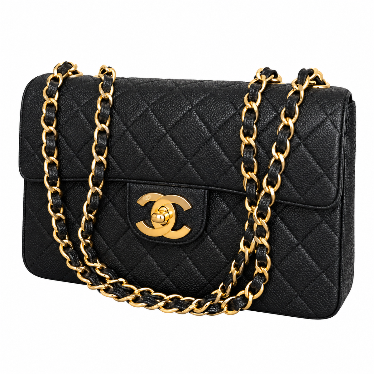 Chanel Large Quilted Shoulder Bag 30cm