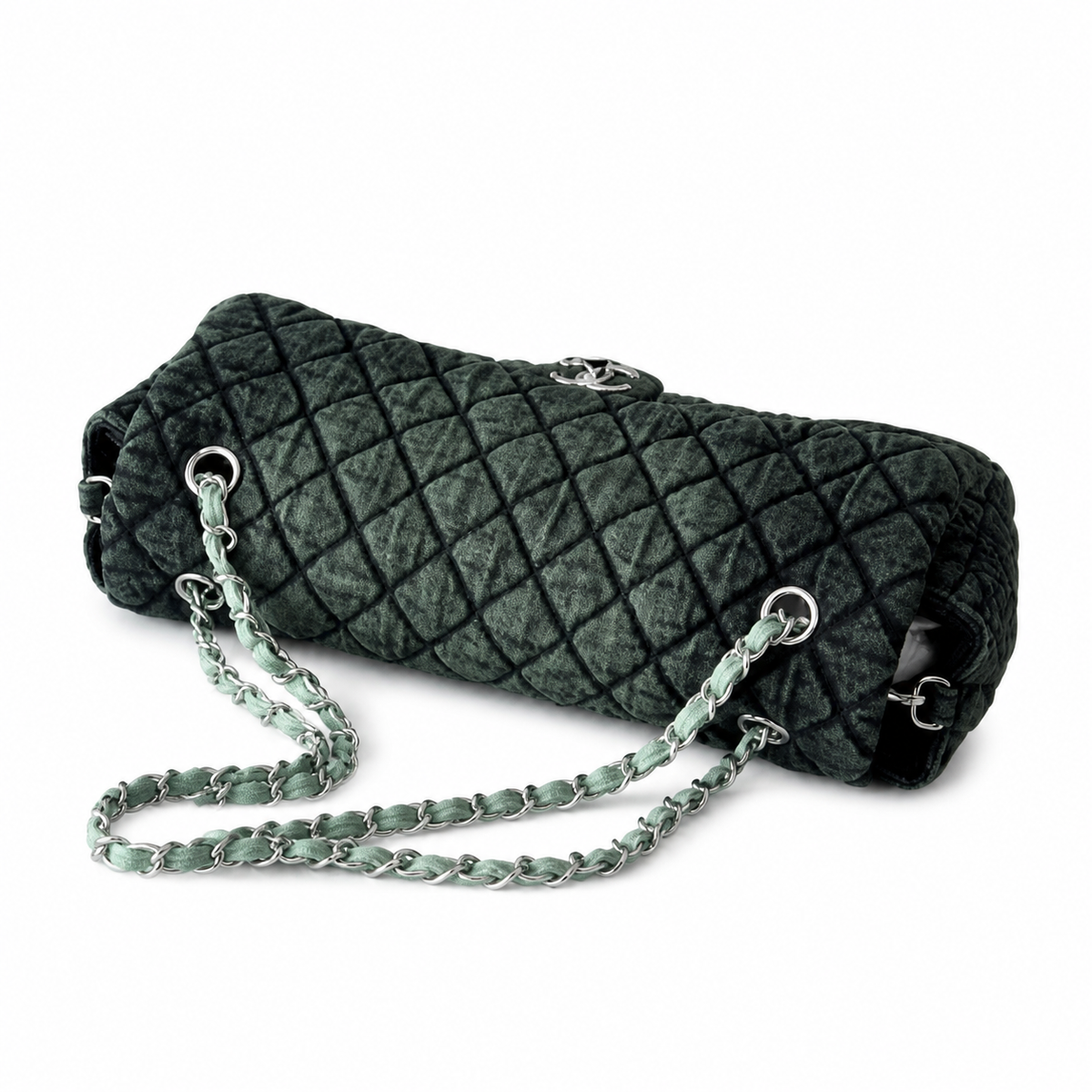 Chanel Classic Quilted Maxi Flap Bag | CC Hardware & Gold Chain — 33cm