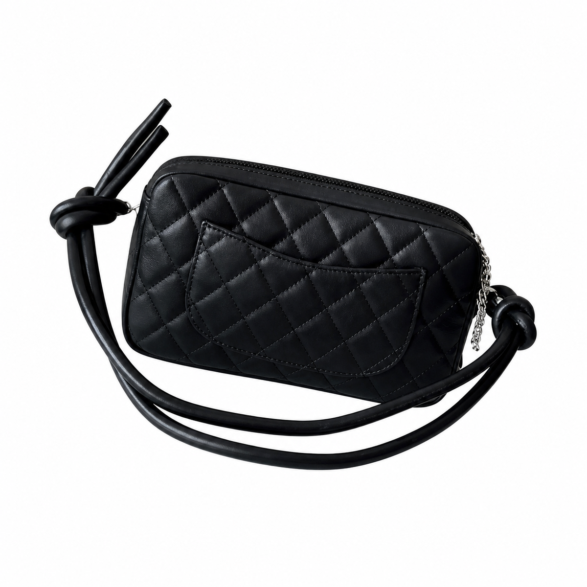 Chanel Quilted CC Mini Top Handle Evening Bag | Detachable Chain — 20cm