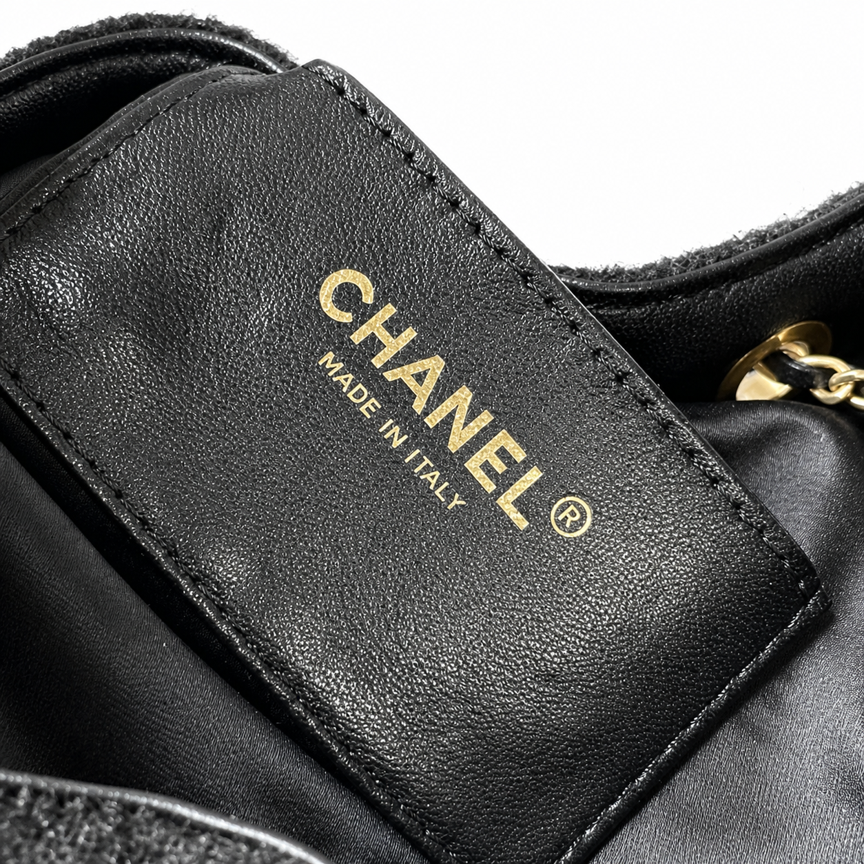 Chanel Classic Quilted Handbag | CC Turn-Lock Rigid Top Handle Chain Strap — 30x26cm