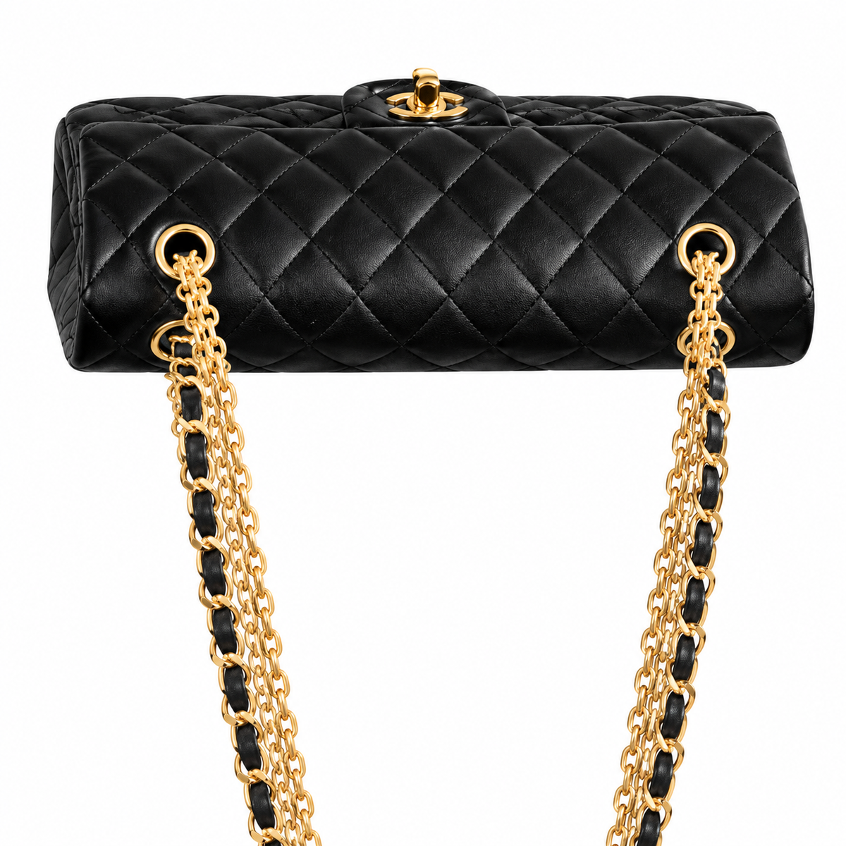 Chanel Quilted Large Flap Handbag 25.5cm