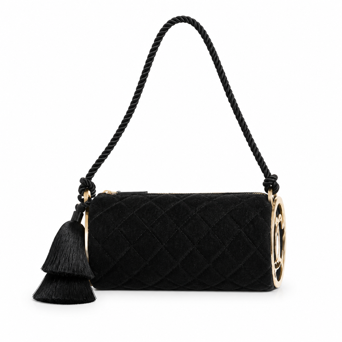 Chanel Quilted Vertical Flap Bag | CC Turn-Lock & Chain — 23.5cm